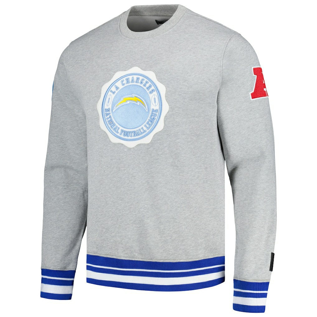 Los Angeles Chargers  Pro Standard Crest Emblem Pullover Sweatshirt