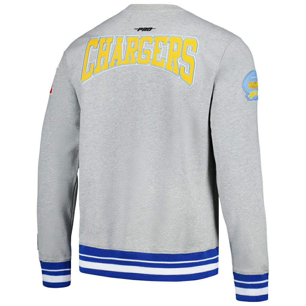 Los Angeles Chargers  Pro Standard Crest Emblem Pullover Sweatshirt