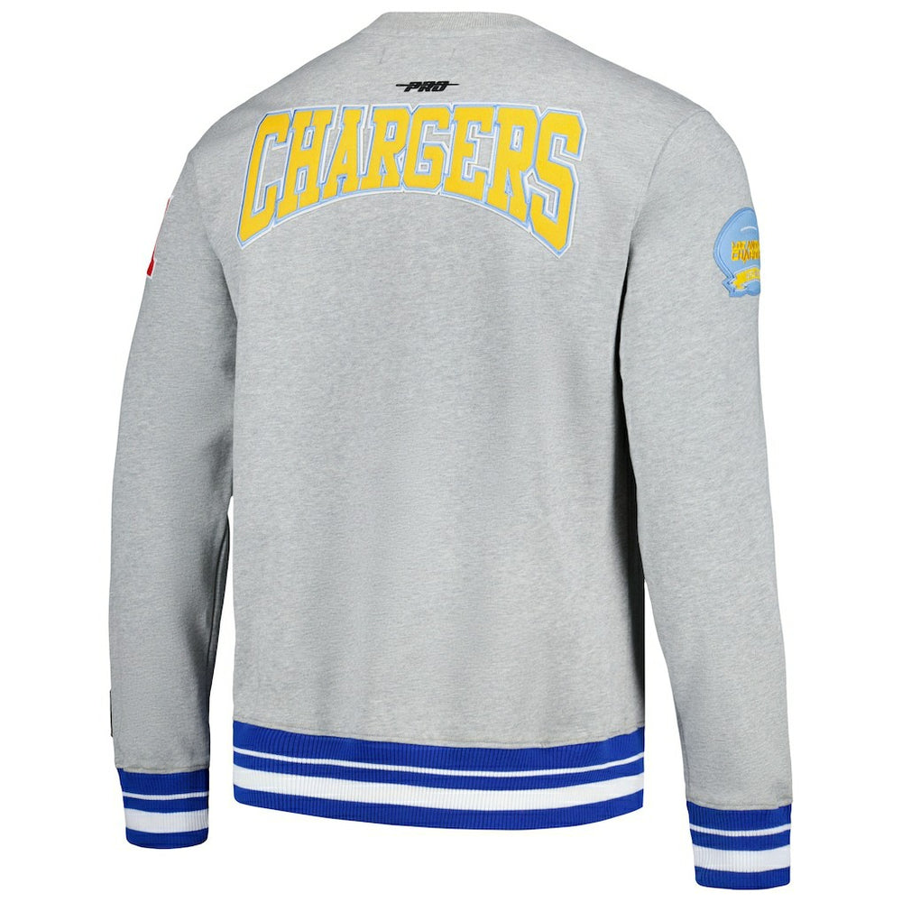 Los Angeles Chargers  Pro Standard Crest Emblem Pullover Sweatshirt