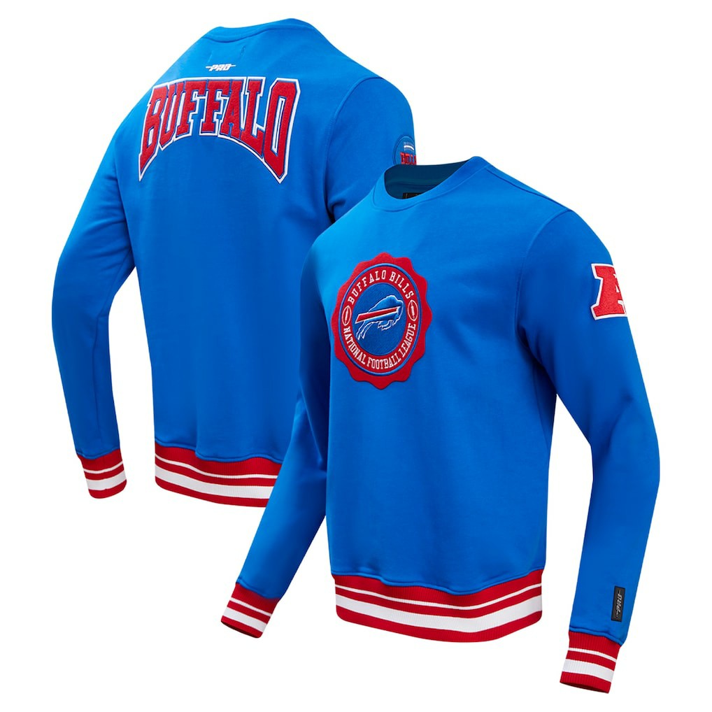 Buffalo Bills  Pro Standard Crest Emblem Pullover Sweatshirt