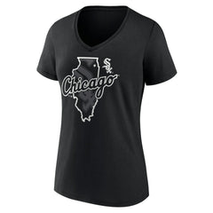 Chicago White Sox Women's Hometown Sox State V-Neck T-Shirt | MLB For sale