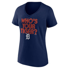 Detroit Tigers Women's Hometown Tiger Daddy V-Neck T-Shirt | MLB Online