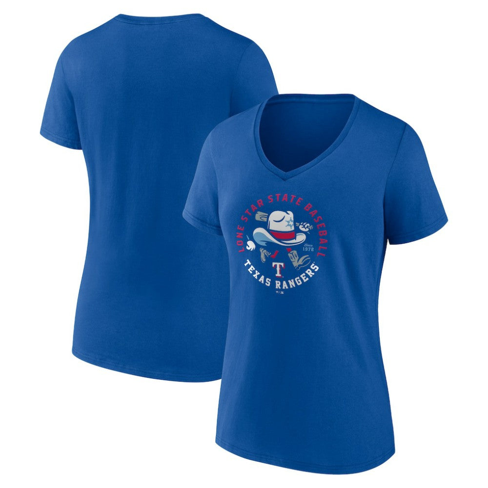 Texas Rangers Women's Hometown Pride V-Neck T-Shirt | MLB US