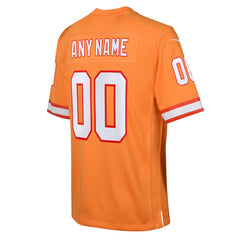 Tampa Bay Buccaneers Nike Youth Custom Throwback Game Jersey