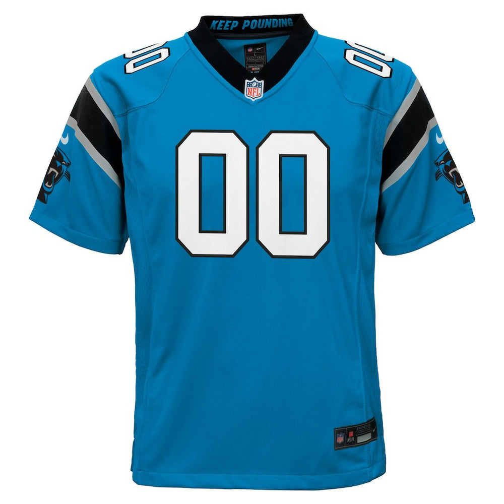 Carolina Panthers Nike Youth Alternate Custom Game Jersey