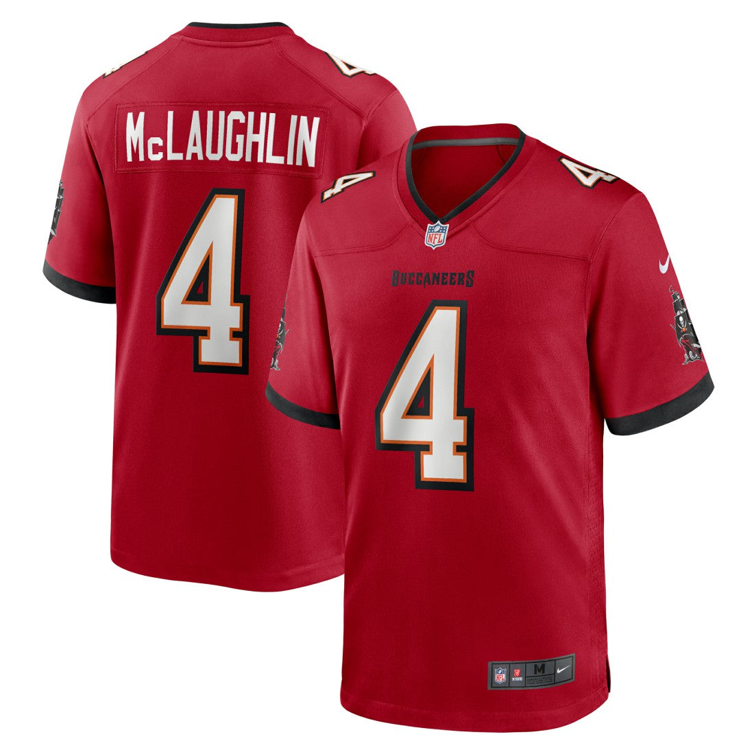 Tampa Bay Buccaneers Nike Chase McLaughlin  Game Player Jersey