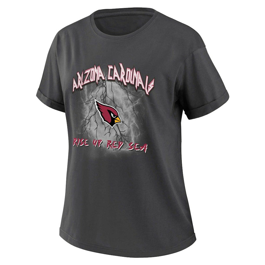 Arizona Cardinals  WEAR by Erin Andrews Women's Boyfriend T-Shirt
