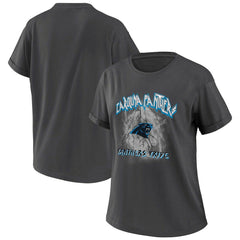 Carolina Panthers  WEAR by Erin Andrews Women's Boyfriend T-Shirt