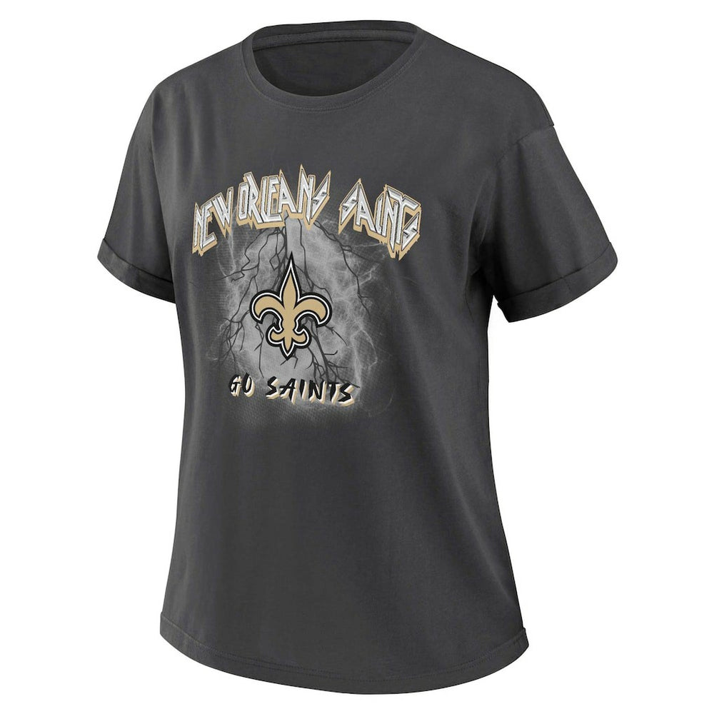 New Orleans Saints  WEAR by Erin Andrews Women's Boyfriend T-Shirt
