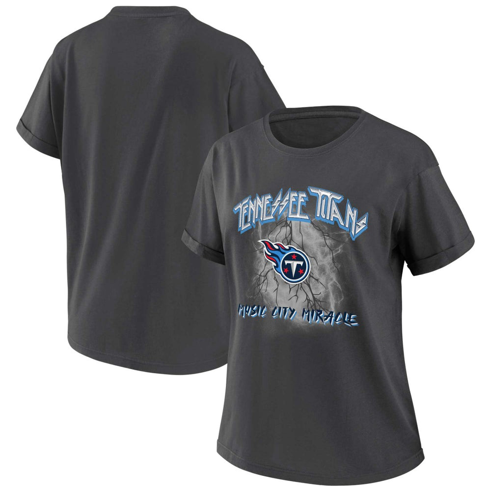 Tennessee Titans  WEAR by Erin Andrews Women's Boyfriend T-Shirt