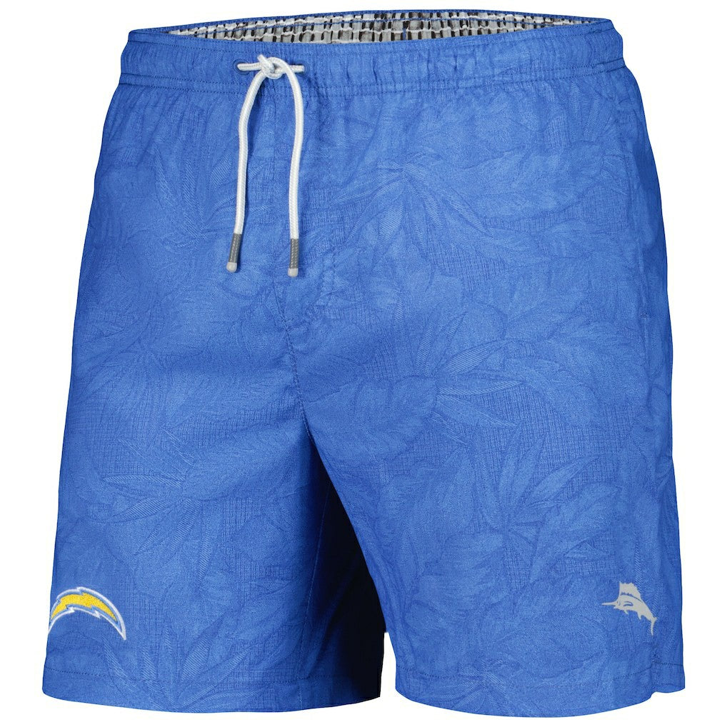 Los Angeles Chargers Tommy Bahama Naples Layered Leaves Swim Shorts