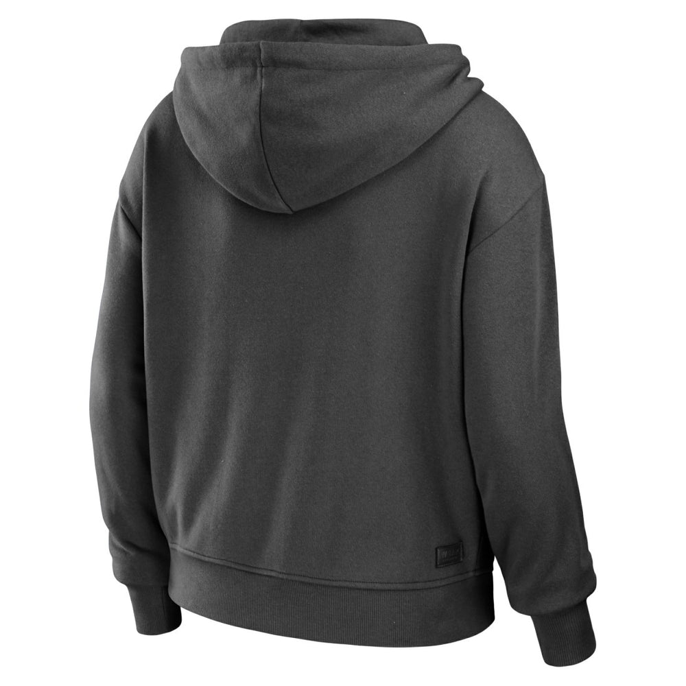 Tampa Bay Buccaneers  WEAR by Erin Andrews Women's Color Block Light Weight Modest Crop Full-Zip Hoodie