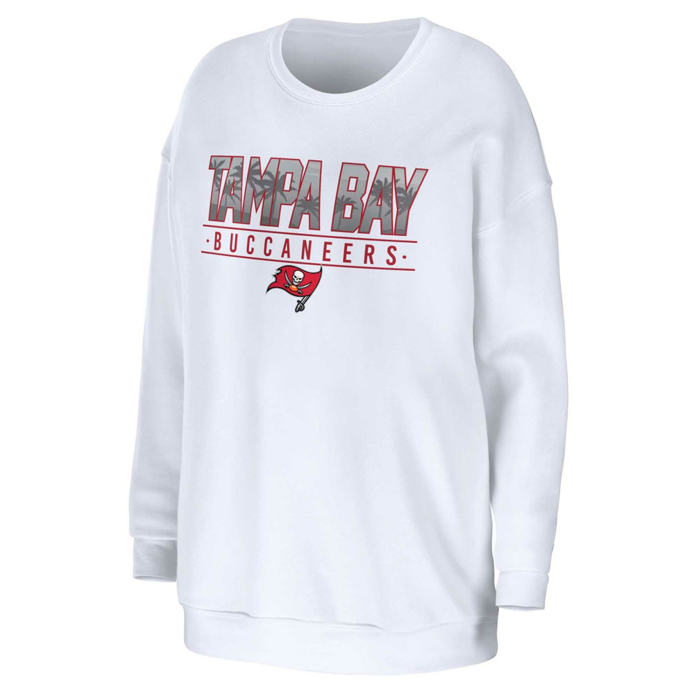 Tampa Bay Buccaneers  WEAR by Erin Andrews Women's Domestic Pullover Sweatshirt