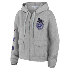 Baltimore Ravens  WEAR by Erin Andrews Women's Full-Zip Hoodie