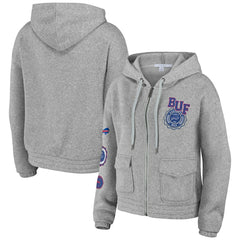 Buffalo Bills  WEAR by Erin Andrews Women's Full-Zip Hoodie