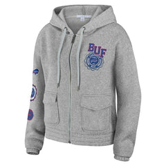 Buffalo Bills  WEAR by Erin Andrews Women's Full-Zip Hoodie
