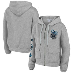 Carolina Panthers  WEAR by Erin Andrews Women's Full-Zip Hoodie