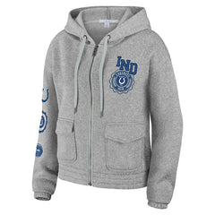 Indianapolis Colts  WEAR by Erin Andrews Women's Full-Zip Hoodie