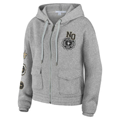 New Orleans Saints  WEAR by Erin Andrews Women's Full-Zip Hoodie