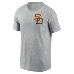 San Diego Padres Nike Cooperstown Collection Large Logo 2-Hit T-Shirt | MLB Shop