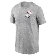 Cincinnati Reds Nike Cooperstown Collection Large Logo 2-Hit T-Shirt | MLB Discount