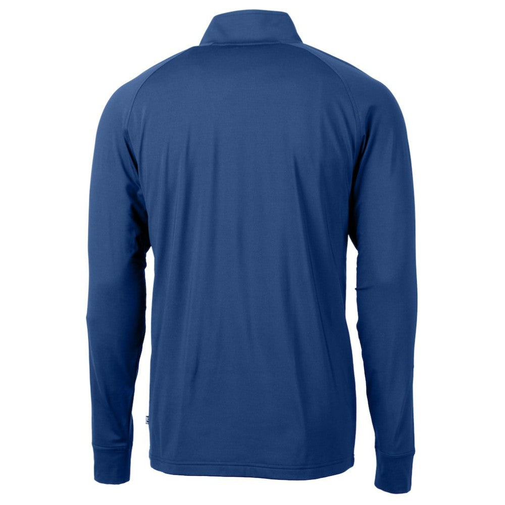 Philadelphia Phillies Cutter & Buck Adapt Eco Knit Stretch Recycled Quarter-Zip Pullover Top | MLB Sale