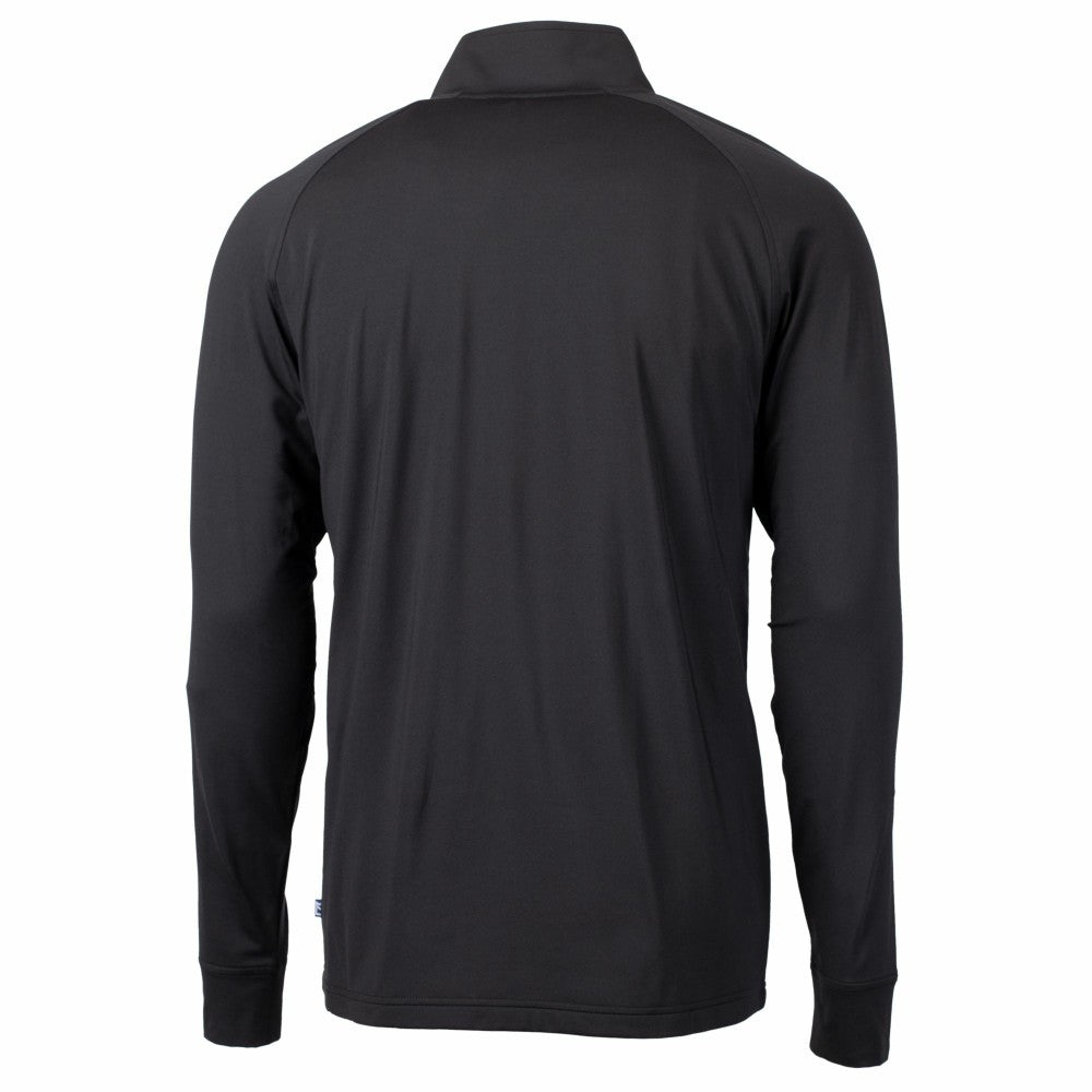 Cincinnati Reds Cutter & Buck Adapt Eco Knit Stretch Recycled Quarter-Zip Pullover Top | MLB Near me