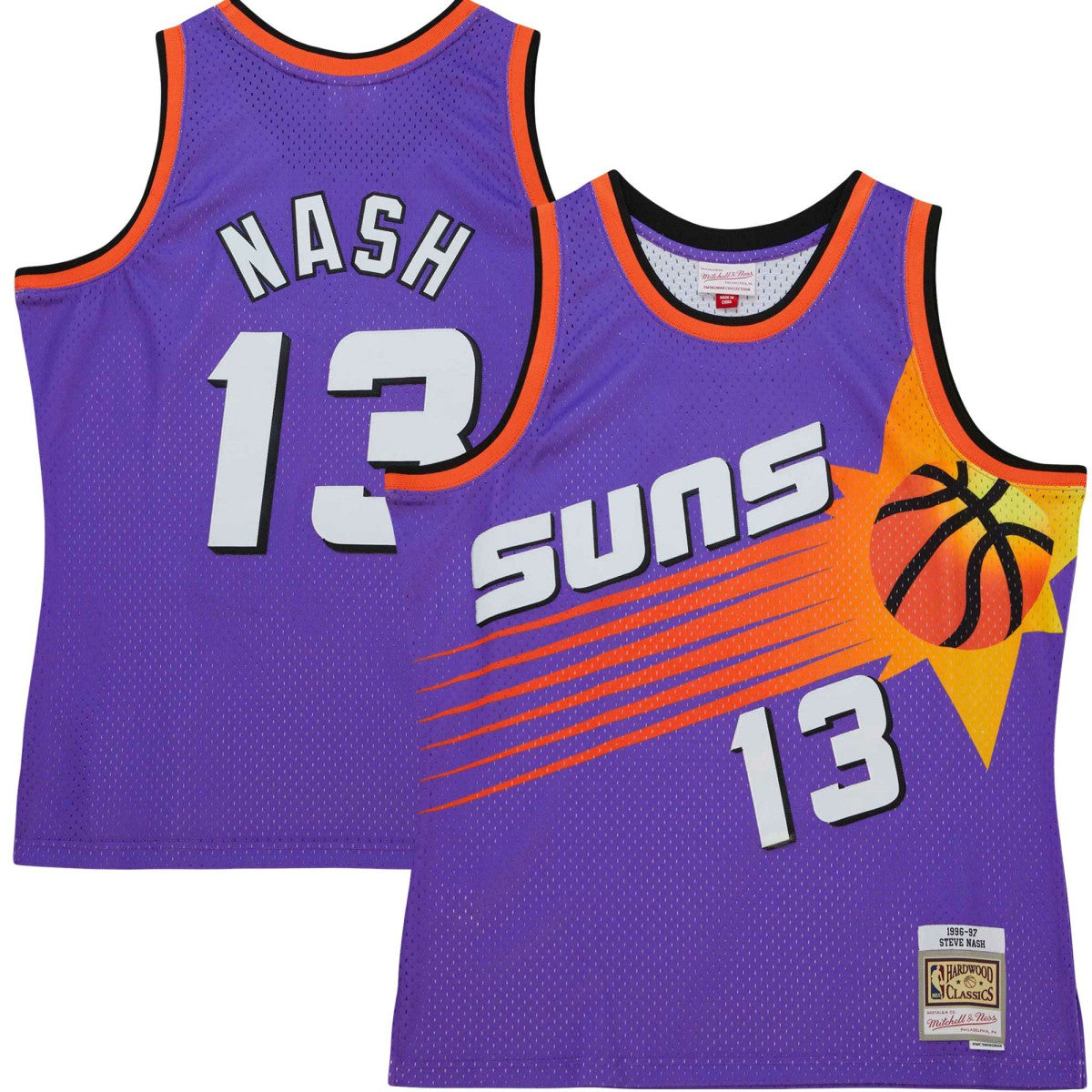 Steve Nash Phoenix Suns Hardwood Classics 1996/97 Tropical Swingman Jersey Outlet
