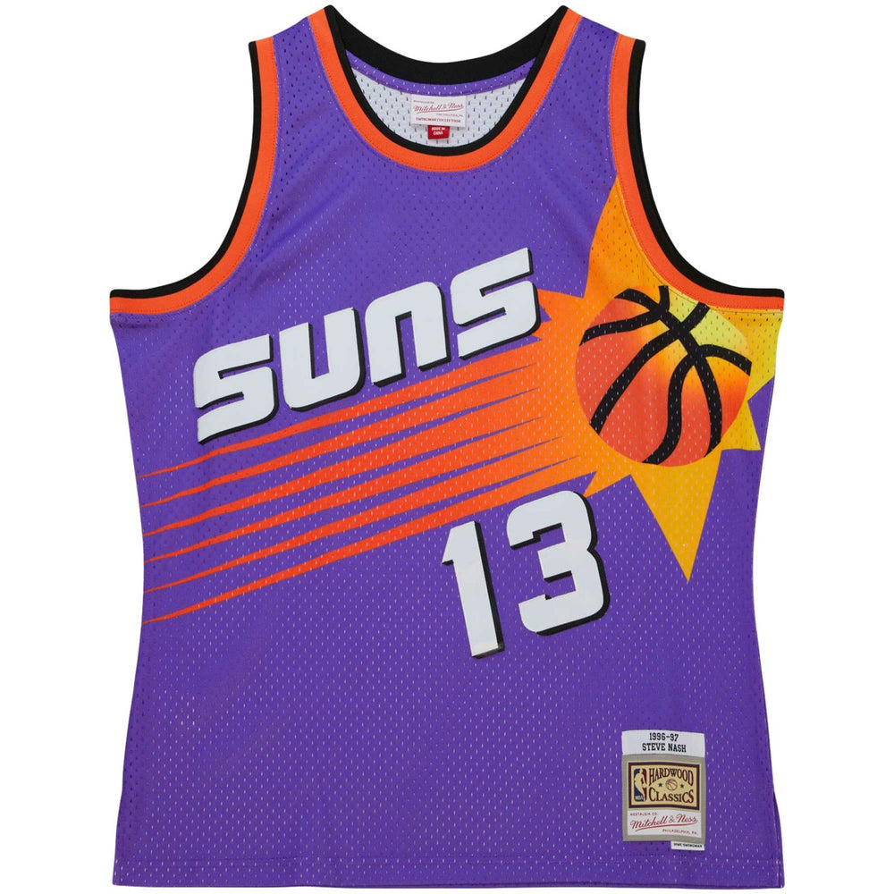 Steve Nash Phoenix Suns Hardwood Classics 1996/97 Tropical Swingman Jersey Outlet