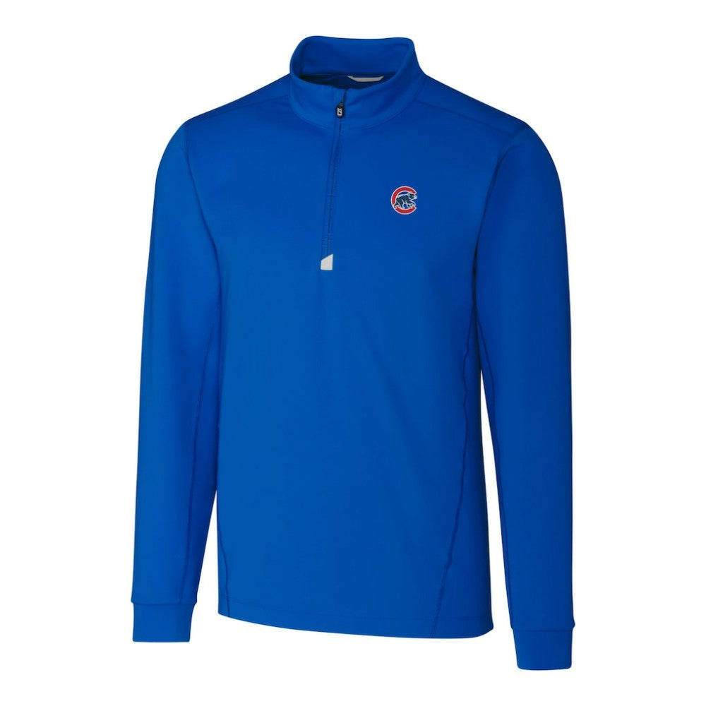 Chicago Cubs Cutter & Buck Traverse Stretch Quarter-Zip Pullover Top | MLB Shop