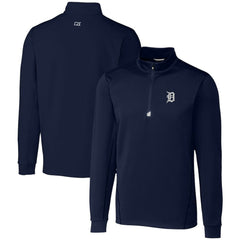 Detroit Tigers Cutter & Buck Traverse Stretch Quarter-Zip Pullover Top | MLB Near me