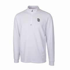 San Diego Padres Cutter & Buck Traverse Stretch Quarter-Zip Pullover Top | MLB Shop