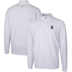 Detroit Tigers Cutter & Buck Traverse Stretch Quarter-Zip Pullover Top | MLB For sale