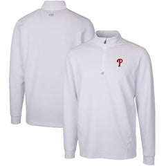 Philadelphia Phillies Cutter & Buck Traverse Stretch Quarter-Zip Pullover Top | MLB Outlet