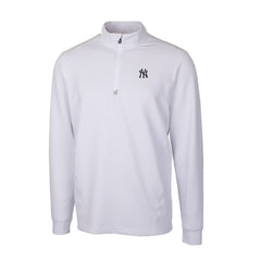 New York Yankees Cutter & Buck Traverse Stretch Quarter-Zip Pullover Top | MLB For sale