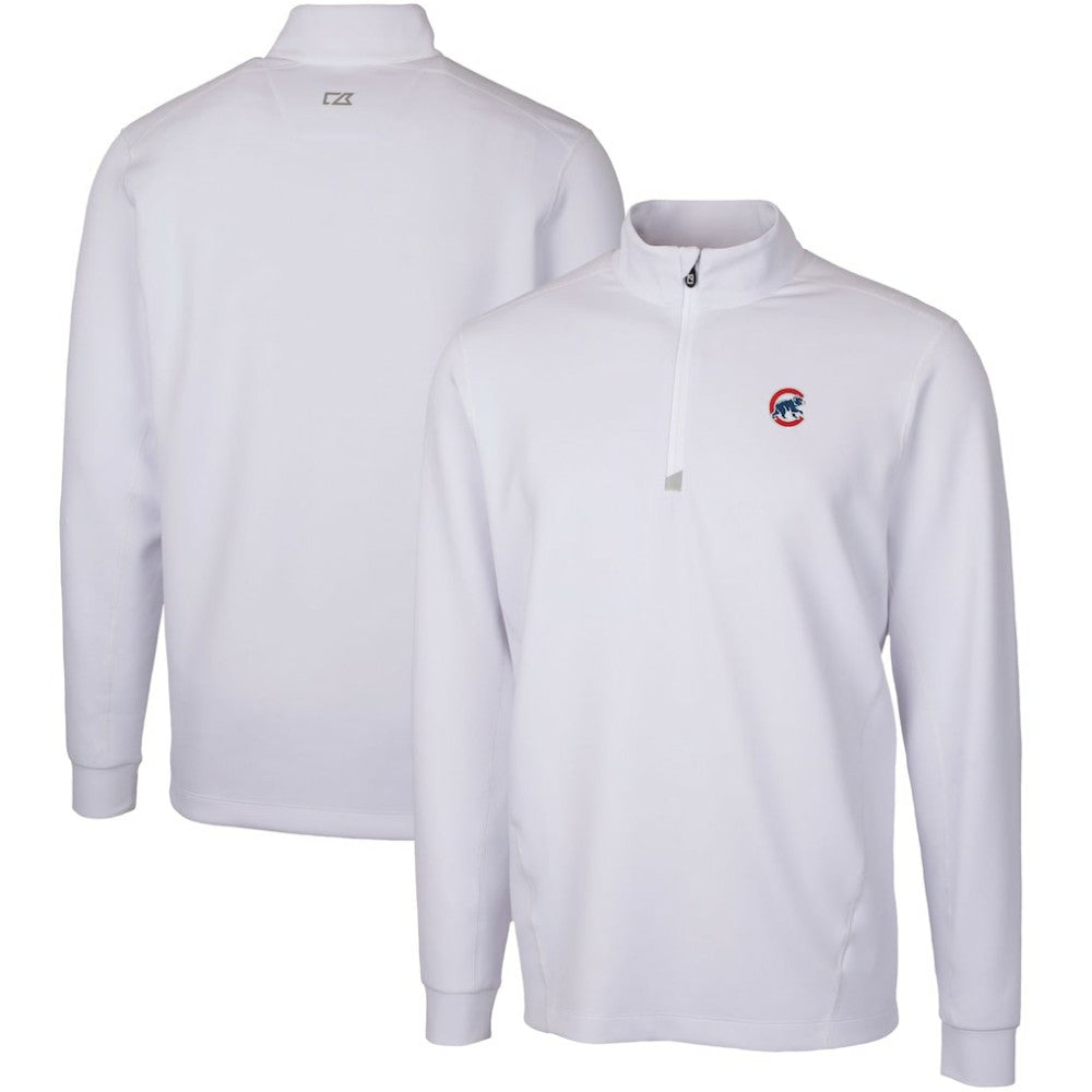 Chicago Cubs Cutter & Buck Traverse Stretch Quarter-Zip Pullover Top | MLB For sale