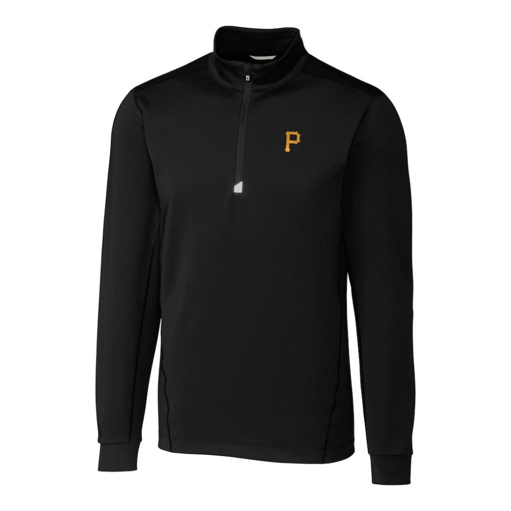 Pittsburgh Pirates Cutter & Buck Traverse Stretch Quarter-Zip Pullover Top | MLB Outlet
