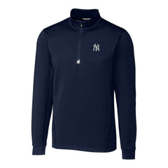 New York Yankees Cutter & Buck Traverse Stretch Quarter-Zip Pullover Top | MLB For sale