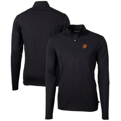 Baltimore Orioles Cutter & Buck Virtue Eco Pique Recycled Quarter-Zip Pullover Top | MLB Outlet