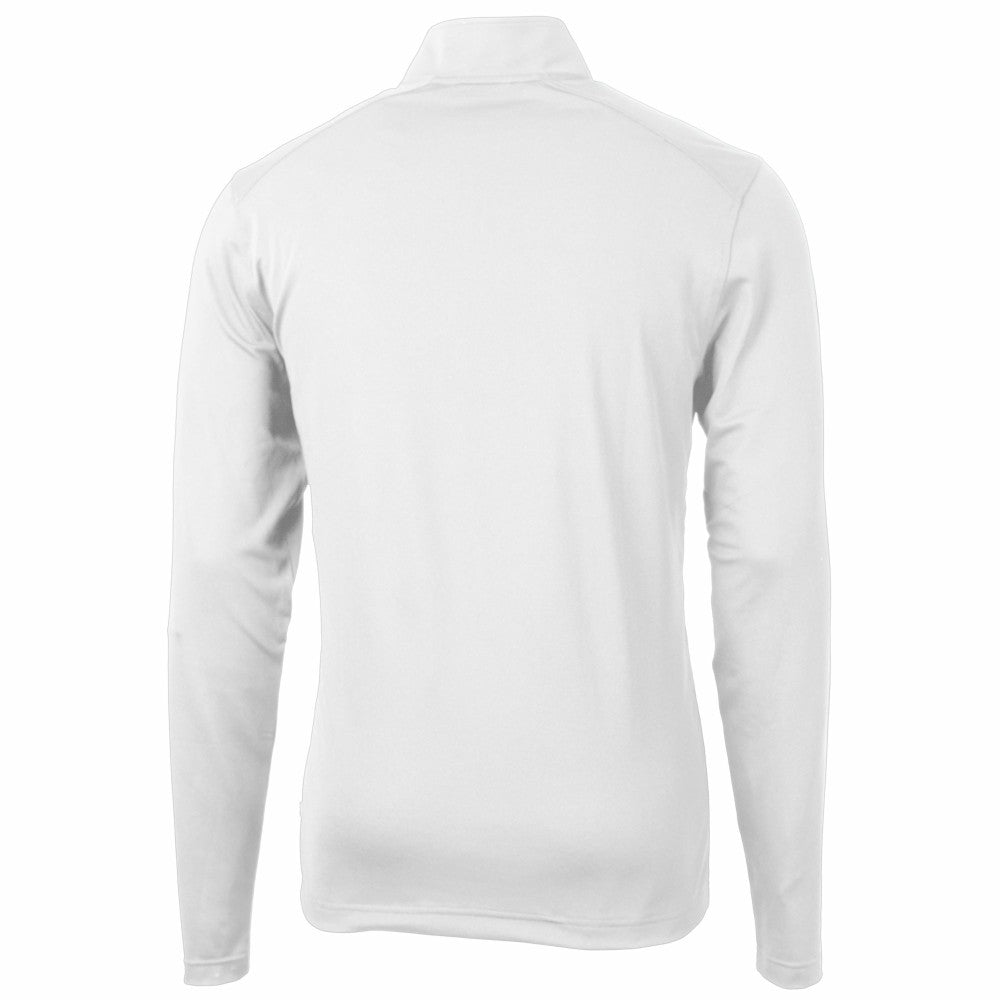 Cincinnati Reds Cutter & Buck Virtue Eco Pique Recycled Quarter-Zip Pullover Top | MLB Sale