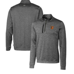 Baltimore Orioles Cutter & Buck Stealth Heathered Quarter-Zip Pullover Top | MLB For sale