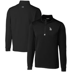 Los Angeles Dodgers Cutter & Buck Big & Tall Traverse Stretch Quarter-Zip Pullover Top | MLB For sale