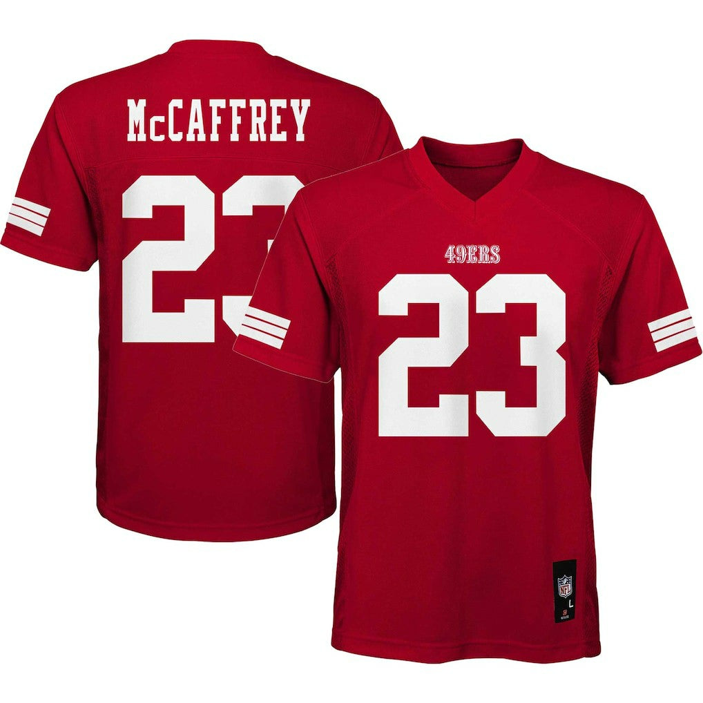 San Francisco 49ers  Christian McCaffrey  Preschool Replica Player Jersey