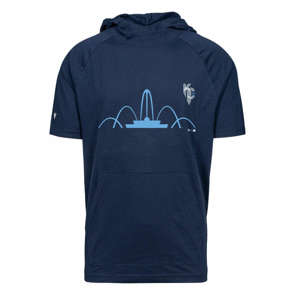 Kansas City Royals Levelwear City Connect Phase Core Hoodie T-Shirt  | MLB On Sale