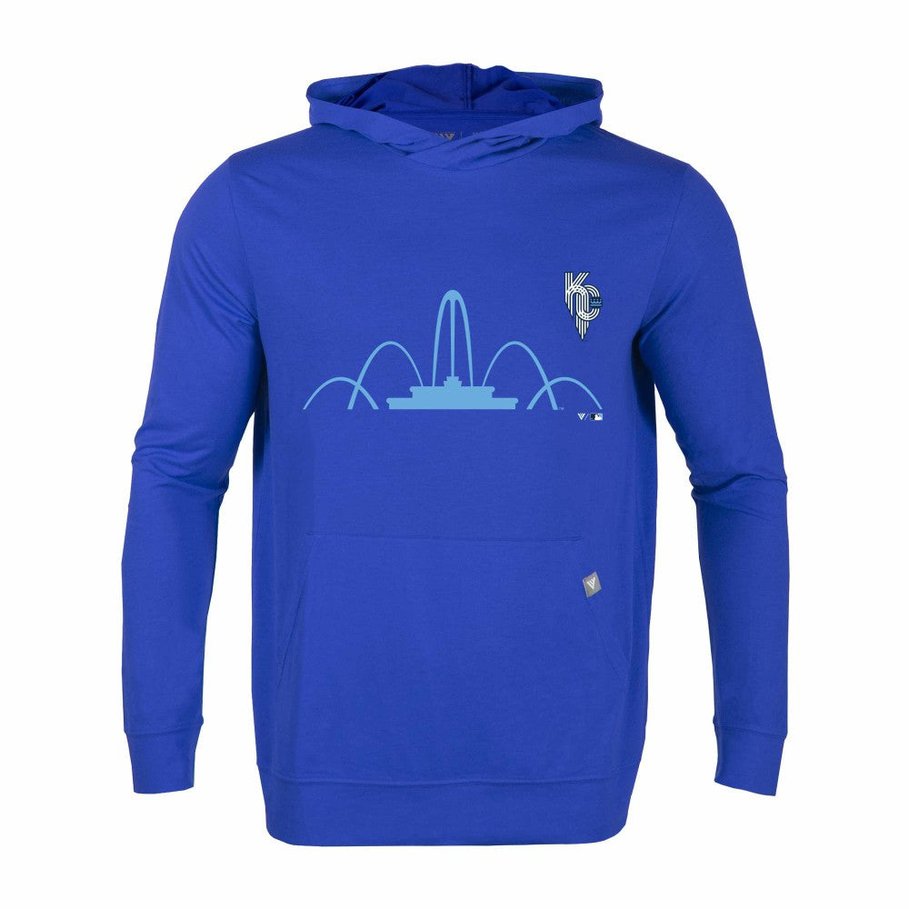 Kansas City Royals Levelwear City Connect Relay Core Logo Pullover Hoodie | MLB On Sale