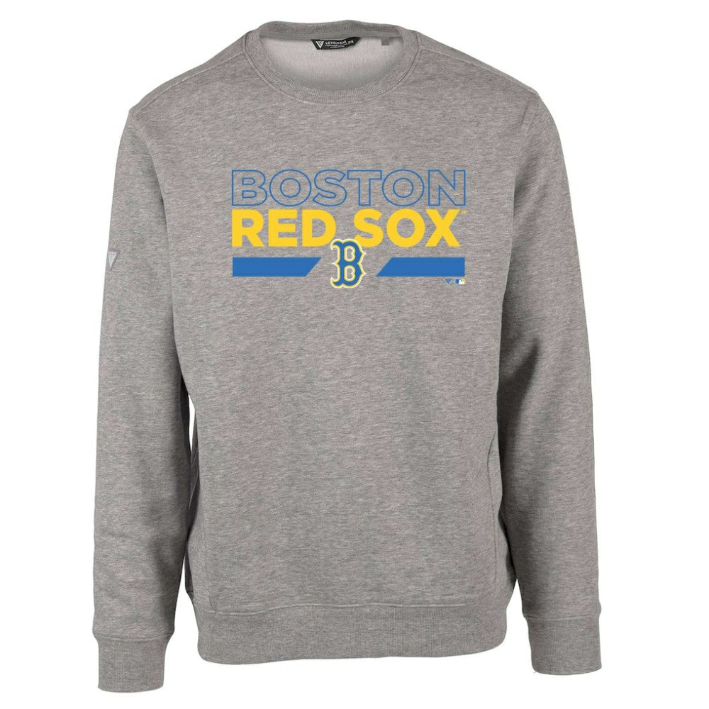 Boston Red Sox Levelwear City Connect Zane No Hitter Pullover Sweatshirt | MLB New
