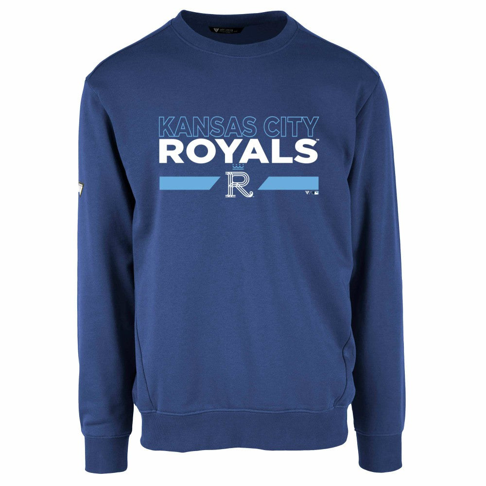 Kansas City Royals Levelwear City Connect Zane No Hitter Pullover Sweatshirt | MLB Sale