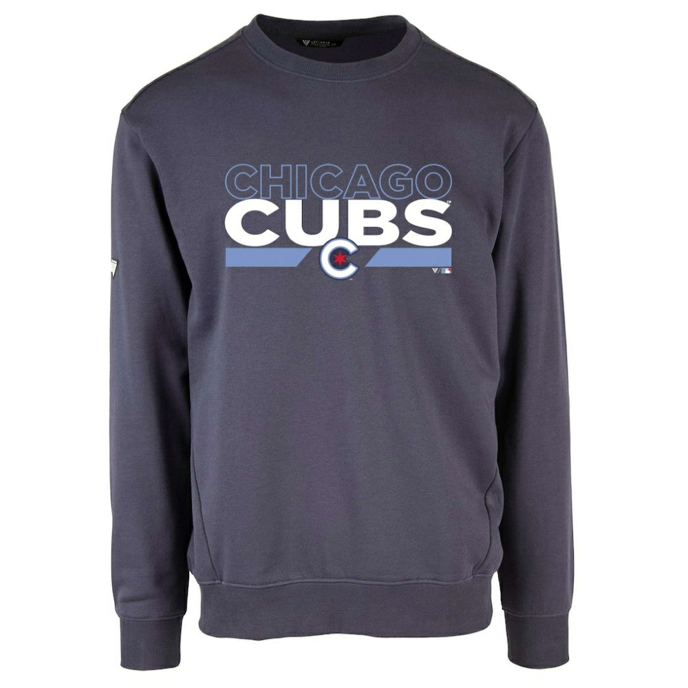 Chicago Cubs Levelwear City Connect Zane No Hitter Pullover Sweatshirt | MLB US