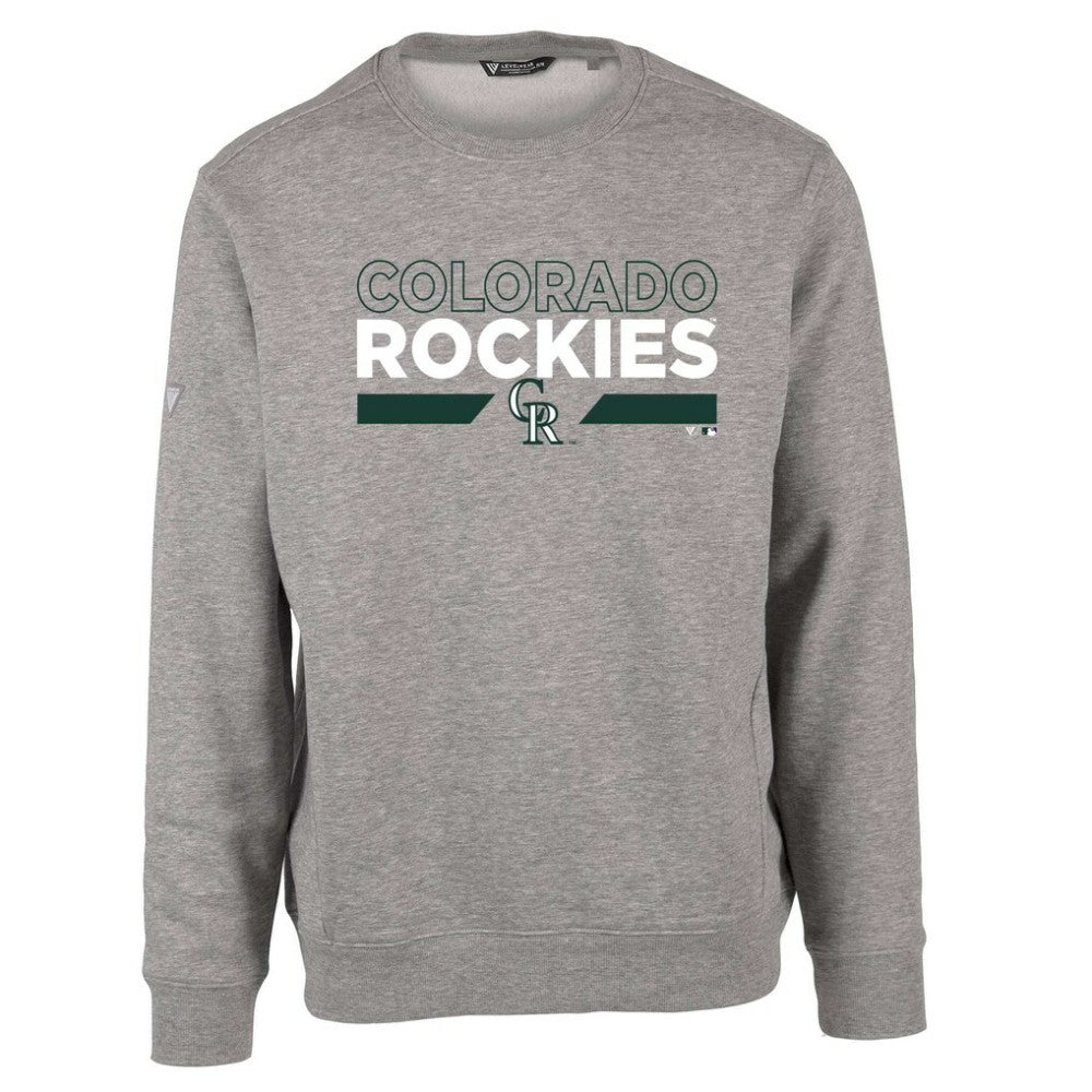 Colorado Rockies Levelwear City Connect Zane No Hitter Pullover Sweatshirt | MLB New