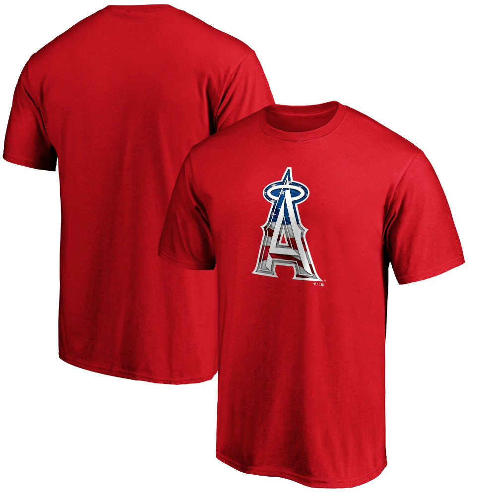 Los Angeles Angels Banner Wave T-Shirt | MLB For sale
